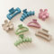Assortiment de 8 grandes pinces à cheveux pour femme, pinces à fleurs pour cheveux épais, accessoires de cheveux antidérapants avec plusieurs styles, couleurs neutres (Beige/Pink/Green/Blue)