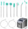 Ice Maker Cleaning Brush Set, Include 8pcs Ice Machine Cleaning Brush Kit and 2pcs Detail Tiny Cleaners Brushes Tools for Gaps Corner Small Space