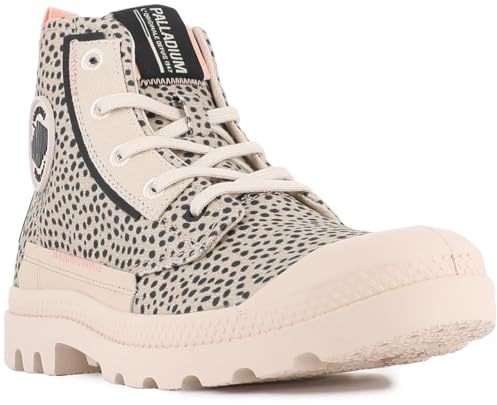 Palladium Beigefarbene Pampa-Stiefeletten