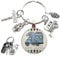 NOPKESV Llavero Camper, Práctico y Estiloso, caravana, de Autocaravana, de Viajero, Charm de Camping, remolque viaje, diseño atractivo, regalo versátil, accesorio elegante