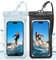 memumi 2 Pochettes Étanches pour téléphone, Housse étanche Universelle certifiée IPX8 - Coque Transparente pour iPhone 16 Pro Max, 15 Pro, Samsung Galaxy S25 Ultra, S24, Google 8A, jusqu'à 7.2 Pouces