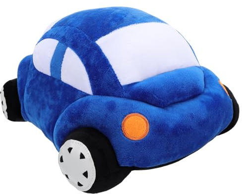 Cabilock Plüsch Auto Kissen 40cm Cartoon Fahrzeugform Kinder Kuschelkissen Mit Pp Baumwolle Weich Und Langlebig Dekokissen Für Kinderzimmer Sofa