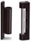 2 x Fensterbänder 75 mm braun RAL 8019 Türbürbänder zum Aufschrauben Renovierbänder von SO-TECH