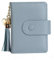 Cartes en Cuir Porte-Cartes Porte-Monnaie de crédit Cas de Carte de Carte de crédit Carte de Visite Porte-Case Protector Femmes Hommes 22 sujets (Bleu)