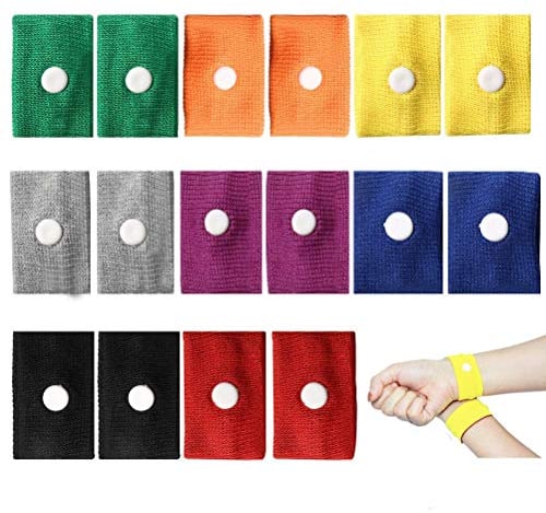 KEAIOU Krankheitsarmband, natürliche Akupressur, Anti-Übelkeit, Armband, Reisen, Auto, Meer, Morgenkranz, Linderung für Erwachsene und Kinder