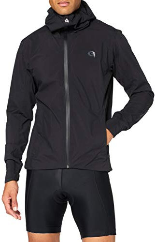 Gonso Save Jacket Trail M, Herren Fahrradjacke, Wasserdichte Regenjacke, Wasserdicht bis 10.000 mm & winddicht, G-Tex, 2,5-Lagenlaminat & getapte Nähte, Körpernahe Passform, PFC-frei