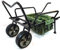 Bison Heavy Duty Two Wheel Fishing Barrow Trolley with Barrow Bag
