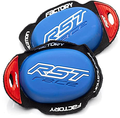 RST Factory Deslizadores de rodilla (Blue,One Size)