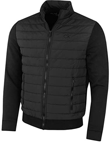 Calvin Klein Mens Hybrid Jacket - Black - S