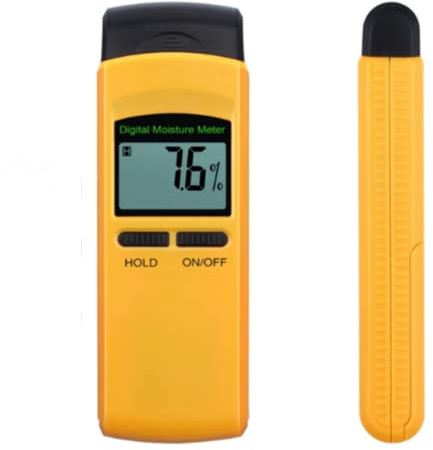 SPORTARC Rilevatore di umidità digitale Misuratore di umidità per massetto di mattoni in legno per pareti in legno, intonaco in calcestruzzo, mattoni, roulotte, barche e altri materiali