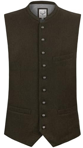 Stockerpoint Devito Herren Trachtenweste, forest, 52