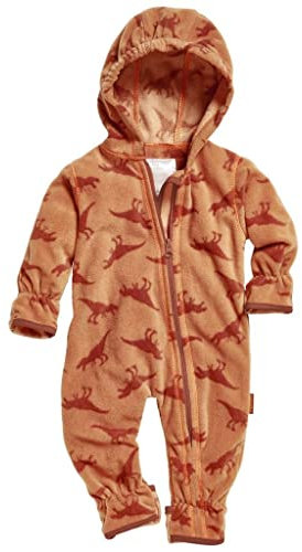 Playshoes Fleece-Overall Unisex Kinder Jumpsuit, Dinos, 92
