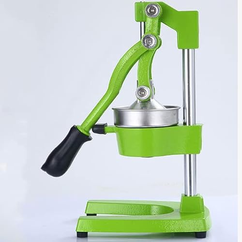 WSEKN Spremiagrumi Spremiagrumi Manuale Spremiagrumi A Freddo, Spremiagrumi in Acciaio Inossidabile Spremiagrumi Resistente Agrumi per Arancia Limone Lime Melograno,Verde