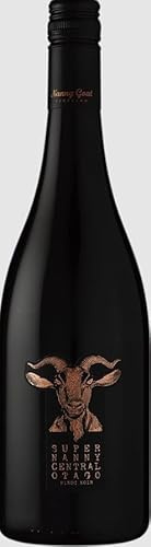 Nanny Goat Vineyard ‘Super Nanny’ Pinot Noir, Bold & Expressive Red Wine from Central Otago – New Zealand (Case of 6x75 cl)