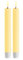 Deluxe Homeart Indoor Flameless LED Taper Dinner Candle 2 Set - with Real Flame™ Technology - Battery Powered Candles (15 cm, Light Yellow)