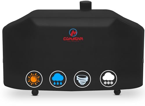 Comnova Grillabdeckung für Pit Boss Memphis Ultimate - 600D Holzpellet Smoker Abdeckung für Pitboss, 75 Zoll Pellet Abdeckung für Pit Boss Memphis Ultimate und Smoke Hollow 4 in 1 Gas Holzkohle Combo
