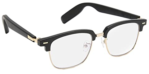 Bewinner Smart Glasses Bluetooth 5.3, Open Ear Smart Brille Zum Hören von Musik und Anrufen, IP67 Wasserdicht, Audio Brille mit Lautsprechern, Stereo Open Ear Soundglas