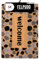 HUSL | Felpudos 60x40CM Fibra de Coco | Base Antideslizante de Caucho | Apto para el Exterior (Welcome_Piedras, 60_x40_CM)
