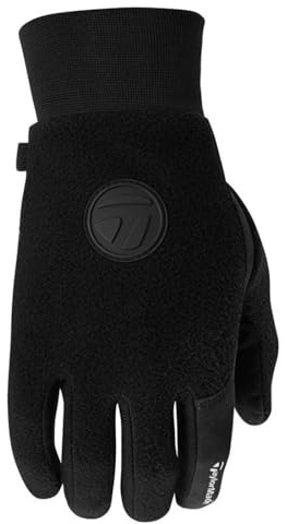 TaylorMade Golf Cold Weather Glove Pair, Black, Small