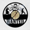 VINY WOODY Piratenjäger, Schallplattenuhr aus Vinyl, Wanted Espadachin Zoro, Wanddekoration, originelles Geschenk