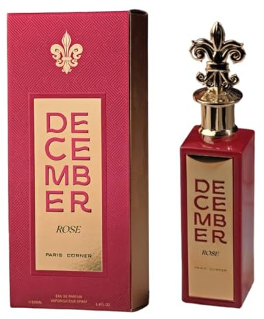 Paris Corner DECEMBER ROSE EDP 85ml Unisex Long Lasting Scent Fragrance Perfumes