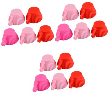 LIFKOME 15 Stk Hochzeitsdekoration Cakesicles Schimmel De Para Gelatinas Mini-laibpfannen Mit Deckel Schokochip Muffinformen Aus Silikon Boot-blumentopf Hochzeitspapier Kuchen Pappbecher