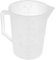 PRETYZOOM 3000ML Pichet De Mesure En Plastique Gradué Récipient D'huile Moteur Grand Pichet De Mélange Pour Produits Chimiques De Piscine De Pelouse Fluides D'huile