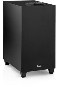 Teufel Concept 8 Mehrkanal Subwoofer mit Integrierter AV-Receiver mit Bluetooth 5.0 Qualcomm aptX und AAC sowie HDMI ARC CEC und Dynamore-Technologie, USB-C-Soundkartenfunktion