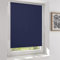Sekey Verdunklungsrollo ohne Bohren Klemmfix Doppelseitig gleichfarbig Freihängendes Seitenzugrollo effektiver Sonnenschutz und Sichtschutz Rollo Verdunkelung 105x130cm Dunkelblau