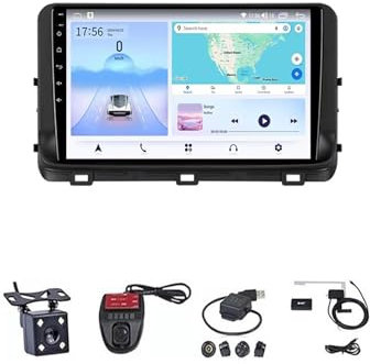 Navegación Del Coche Para Kia Ceed 3 CD 2018 - 2022 Android 13 Universal Car Radio Estéreo Bluetooth WiFi Pulgadas Pantalla Táctil HD, Control Del Volante, Con Cámara De Marcha Atrás(WIFI 1G+16G)