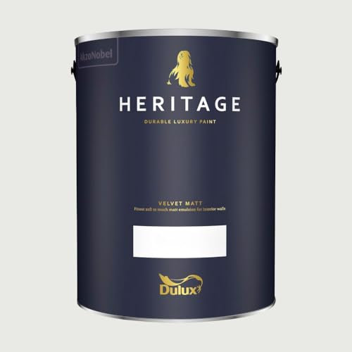 DULUX TRADE HERITAGE MATT PANEL WHITE 5L