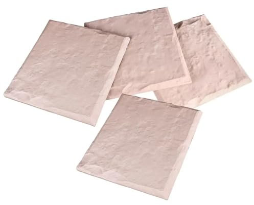 ZNJAMN Trittsteine 4pc Garten Stepping Stones Outdoor Dekoration Kreative Stepping Outdoor Gehweg Zimmer Rasen Stepping Stones Garten Home Dekore Für Gartenwege(Square)