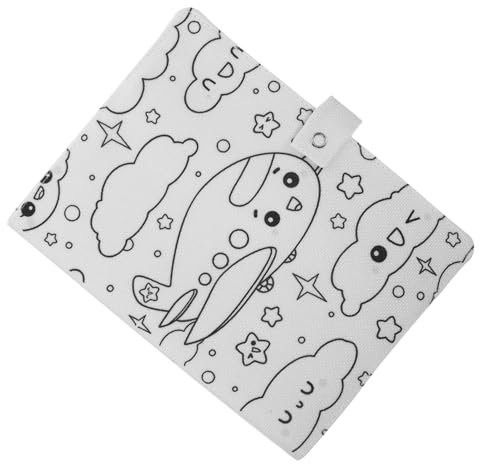 OSALADI Stoff Bucheinband Buchhülle Schulbucheinband Kompositionsbucheinband Zarter Bucheinband Buchdekoration Dekorativer Buchschutz Buchtaschen Waschbarer Bucheinband