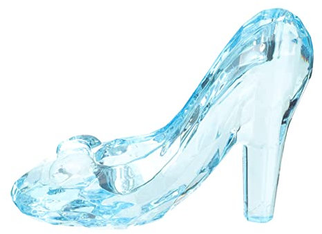 VALICLUD Princess High Heels Mini Crystal Shoe Decorative Desktop Ornament Slippers for Dolls