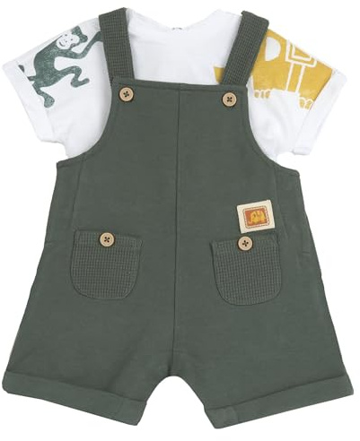 Chicco Salopette Bimbo 0-24 Comodo e pratico in Cotone 261