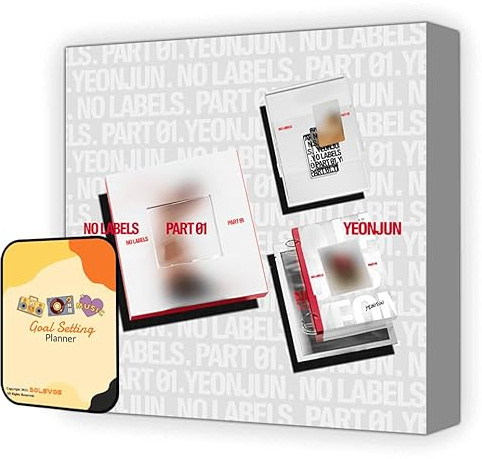 YEONJUN (TXT) Album - NO LABELS: PART 01 SET-UP A + SET-UP B +SET-UP C FULLSET Standard ver+Pre Order Benefits+BolsVos Exclusive Idol-Inspired Giveaways Package