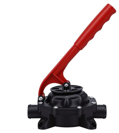 Akozon Hand Bilge Waste Water Transfer Pump Self Priming Diaphragm Manual Boat Pump for Yacht