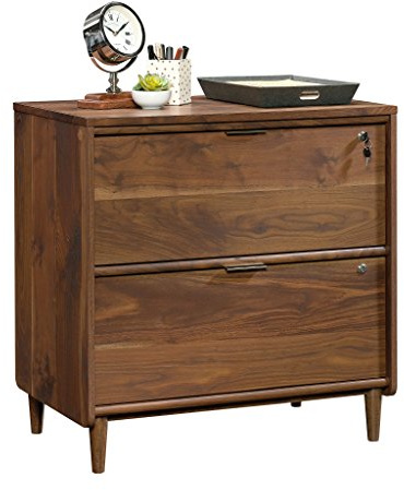Sauder Clifford Place Lateral File, Grand Walnut finish