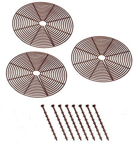 Qiu's home 3 PCS Griglia di protezione per piante