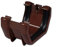 Brown Square Guttering and Downpipe - Gutter and Pipe Fittings - Union Bracket