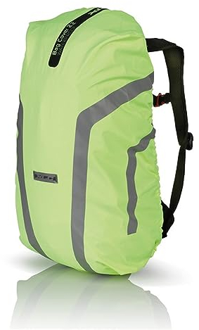 XLC Unisex – Erwachsene Rucksack Regenhülle Packtasche, gelb, 1size