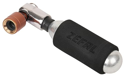 Zefal Ez Big Shot Argent Miniluftpumpe, Bronze und Silber, 45 mm