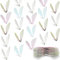 100 Stück Libelle Flügel Charm Künstliche Schmetterling Flügel Handwerk Flügel Ohrring Charm für DIY Kunst Handwerk Frauen Ohrringe Anhänger Schmuck