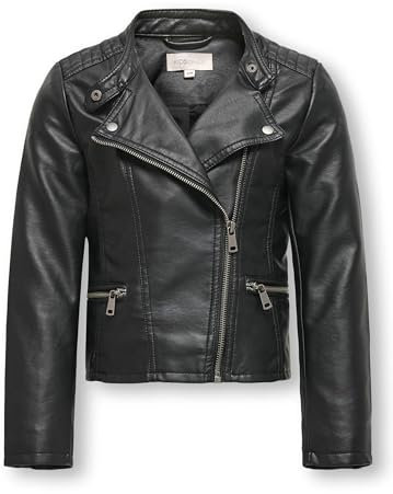 ONLY Faux Leather Jacket KOGFREYA Faux Leather Jacket Black 164 Black 1
