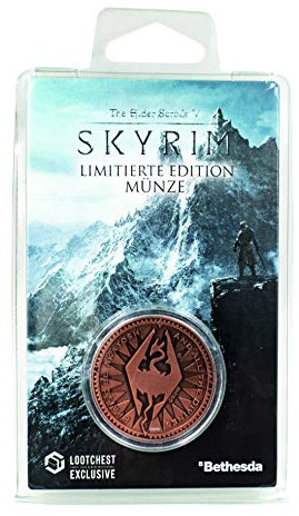 Skyrim - Sammelm??nze Limited Edition alt Bronze