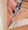 Tyzack 2Toku Kugishime Japanese Double-Ended Nail Set Hammer Mallet, Black, 160mm