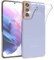 EAZY CASE Hülle kompatibel mit Samsung Galaxy S21 5G Schutzhülle Silikon, Ultra dünn, Slimcover, Handyhülle, Silikonhülle, Backcover, Durchsichtig, Klar Transparent