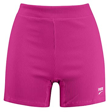 PUMA Damen Hot Pants Board Shorts, Neon Pink, XL EU