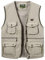 Oralidera Herren Anglerweste Ärmellos Jacke Outdoor Weste Jagdweste Sommer Herrenwesten Sportlich Fotografie Funktionsweste mit Vielen Taschen, Beige, XXL