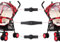 Connecteurs doubles pour poussettes, 3pcs Baby Stroller Connectors Dual Stroller Pushchair Connectors Compatible With YOYO/Yoga/Kidd Strollers Accessories
